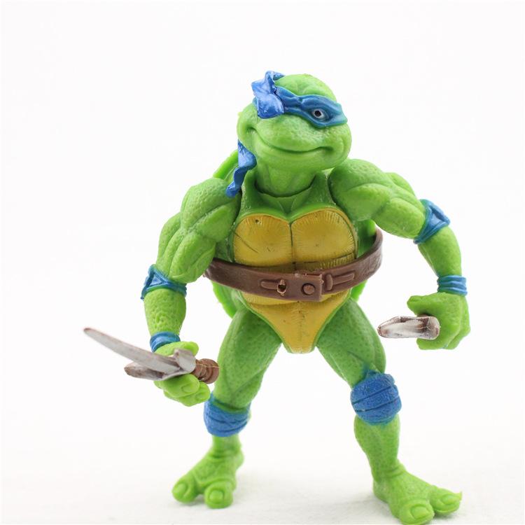 Set 06 Mô Hình Nhân Vật Ninja Rùa Cao 12cm
