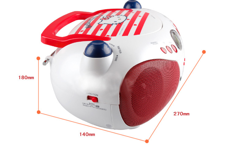 ĐÀI ĐĨA CD , USB HELLO KITTY KT-UB46 , MÁY CD HỌC NGOẠI NGỮ