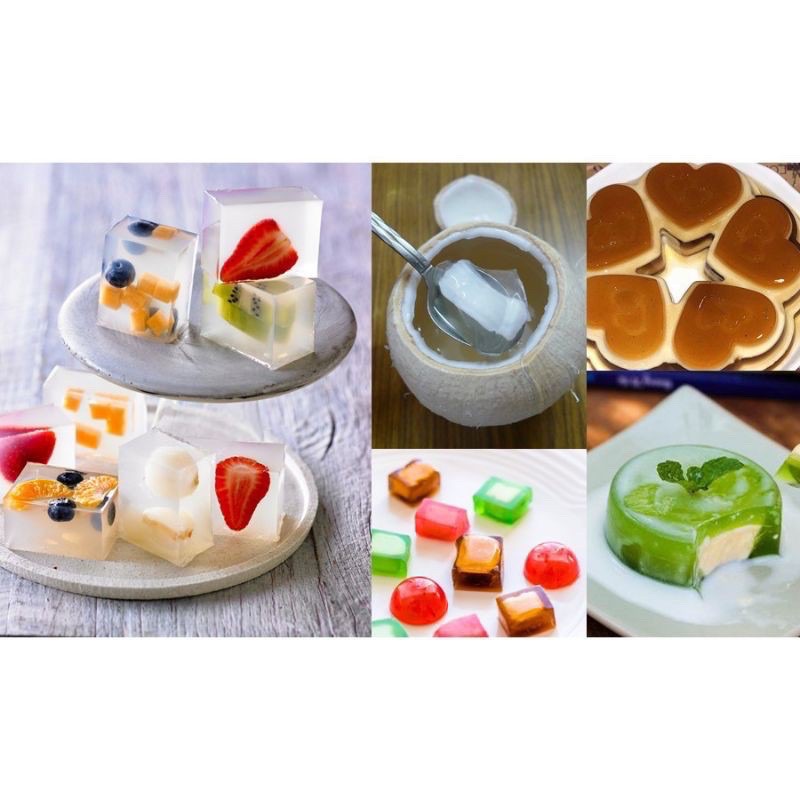 Bột Rau Câu Con Cá Dẻo gói 12g