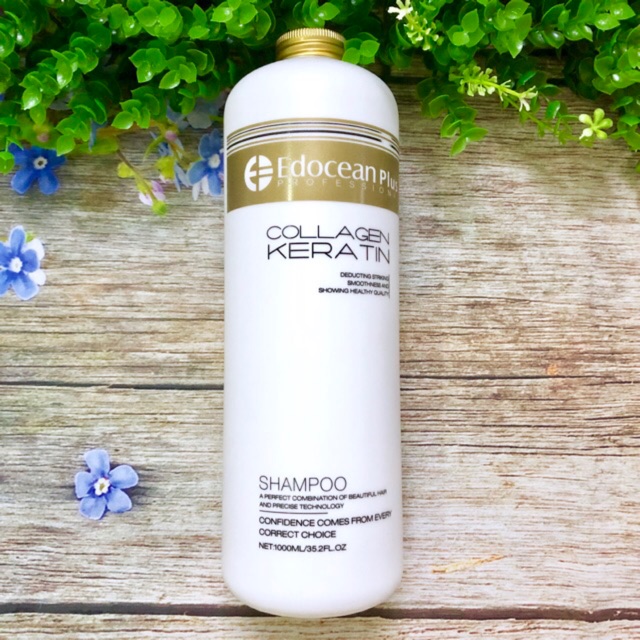 Edocean collagen keratin super sweet super resistant hair loss shocket 1000ml