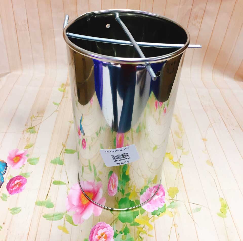 KHUÔN INOX LÀM GIÒ CHẢ 1 KÝ
