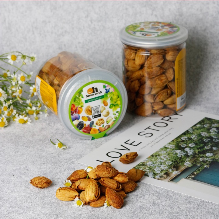 Hạt Hạnh Nhân rang bơ Mỹ hộp 215g