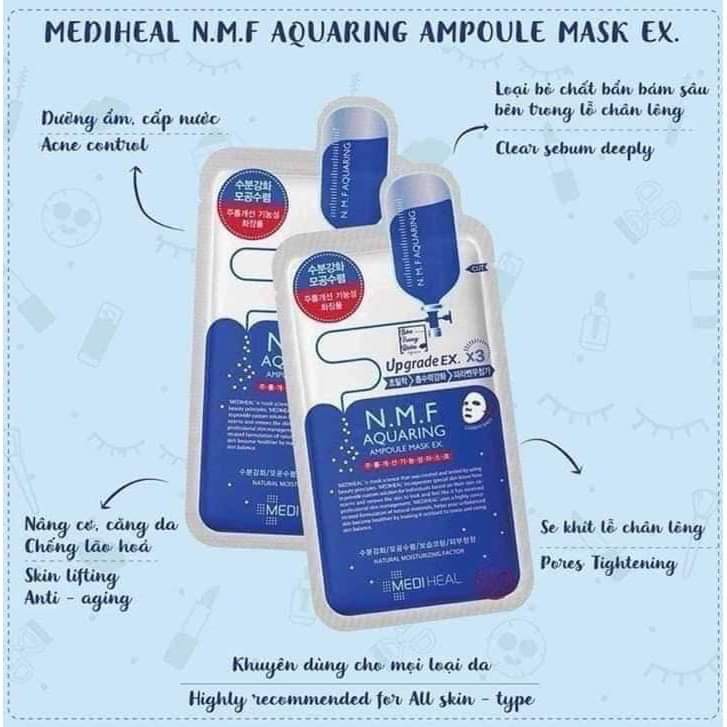 [HCM]Sẵn Mặt Nạ Cấp Ẩm NMF Mediheal