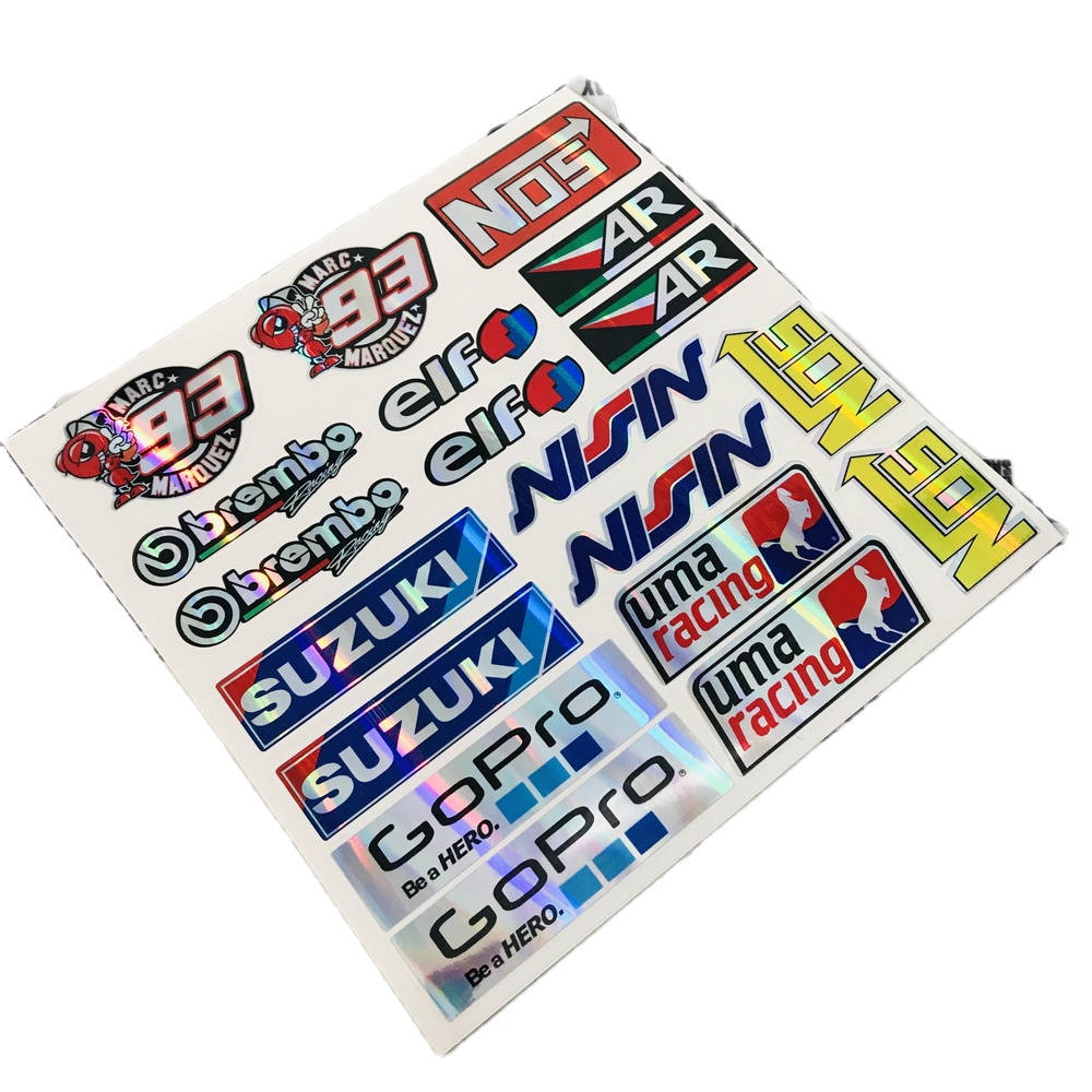 [CHUYÊN TEM CROM] TEM LOGO,TEM CROM BÓNG DẠ QUANG DÁN XE SÁNG BÓNG THEO THỜI GIAN (LOGO+CHỮ)(NISIN,93)