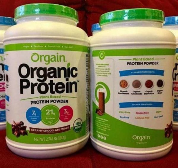 Bột Protein hữu cơ Orgain Organic Protein 1.2kg