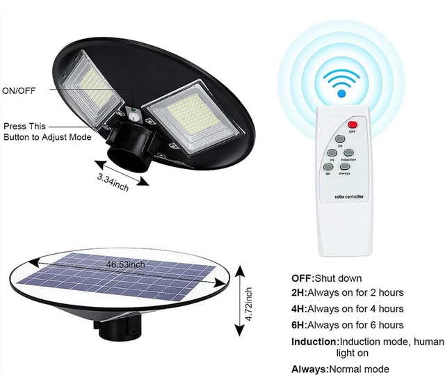 Đèn công viên sân vườn hình UFO JD 150W