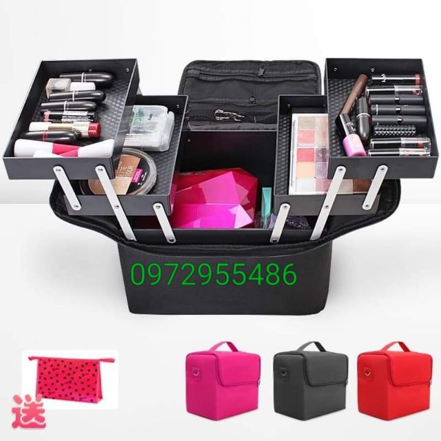 Cốp Vải Đựng Đồ Mi Nail, Phun Xăm..