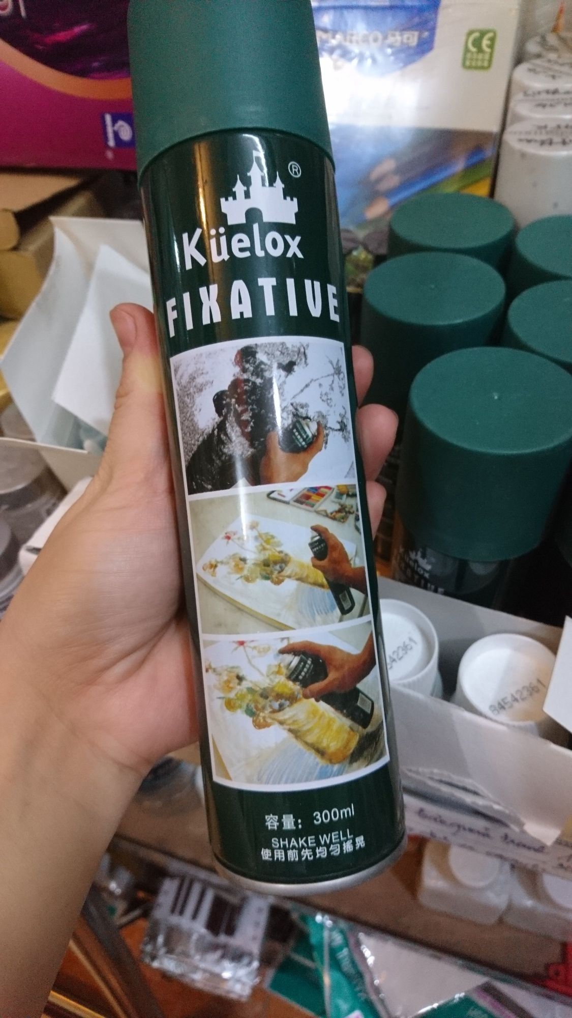 DUNG DỊCH BẢO QUẢN TRANH ĐA NĂNG 300ML