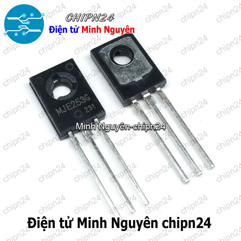 [2 con] (KT1) Transistor MJE253 TO-126 4A 100V PNP - HH007492
