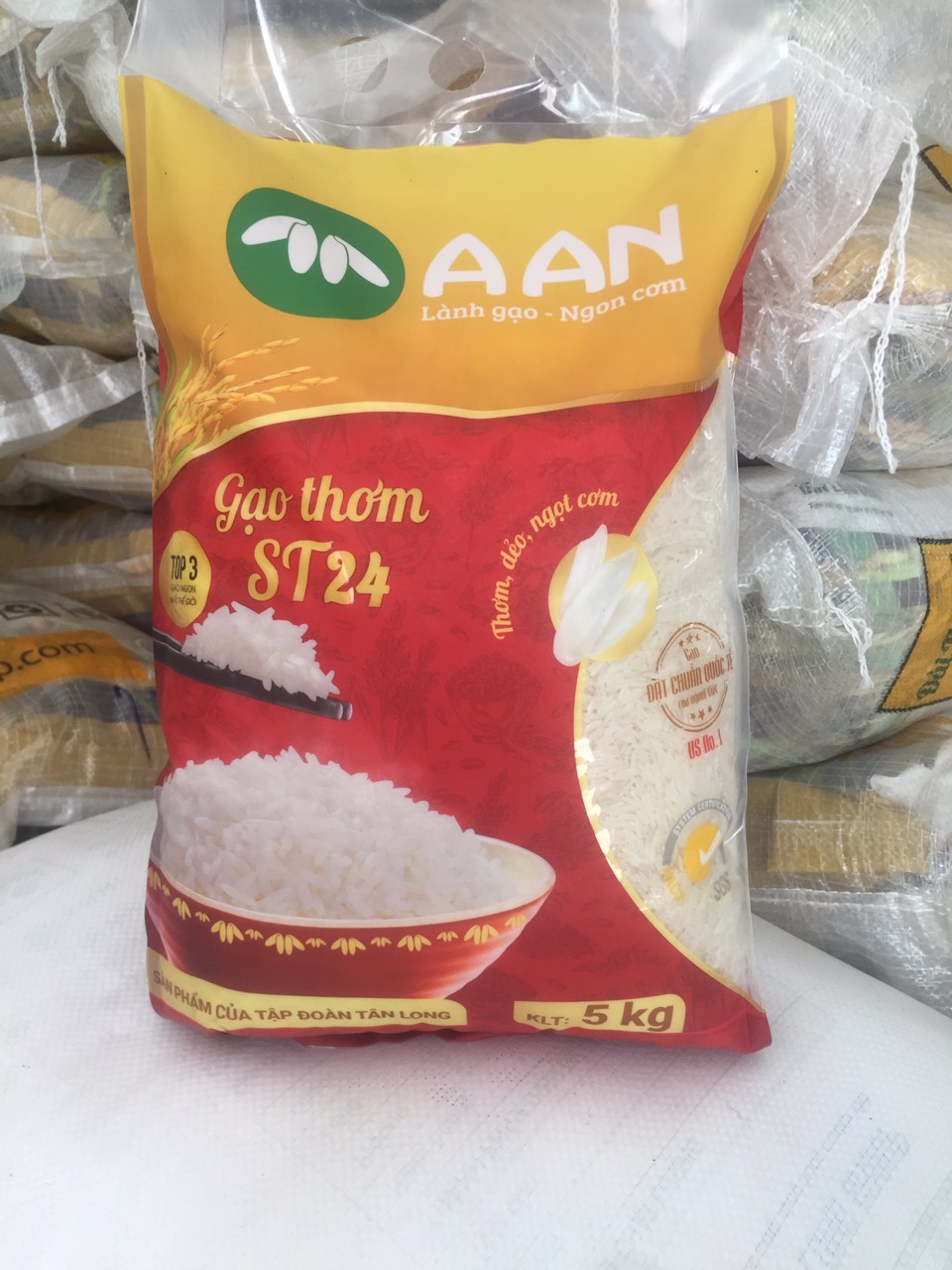 Gạo ST24 ( Túi 5kg ) Tân Long