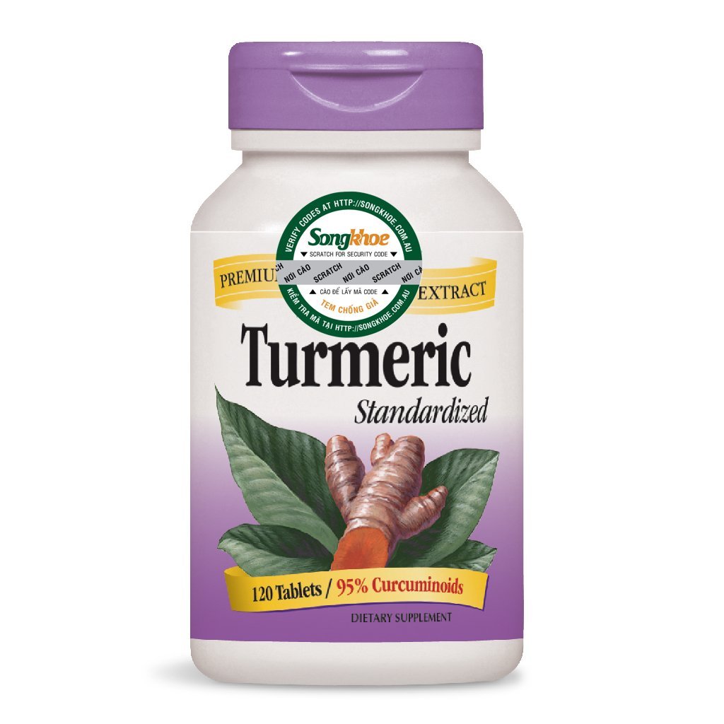Tinh chất nghệ Nature's Way Turmeric Standarized 120 viên