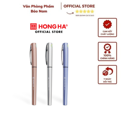 Bút máy nét trơn color hồng hà 2275