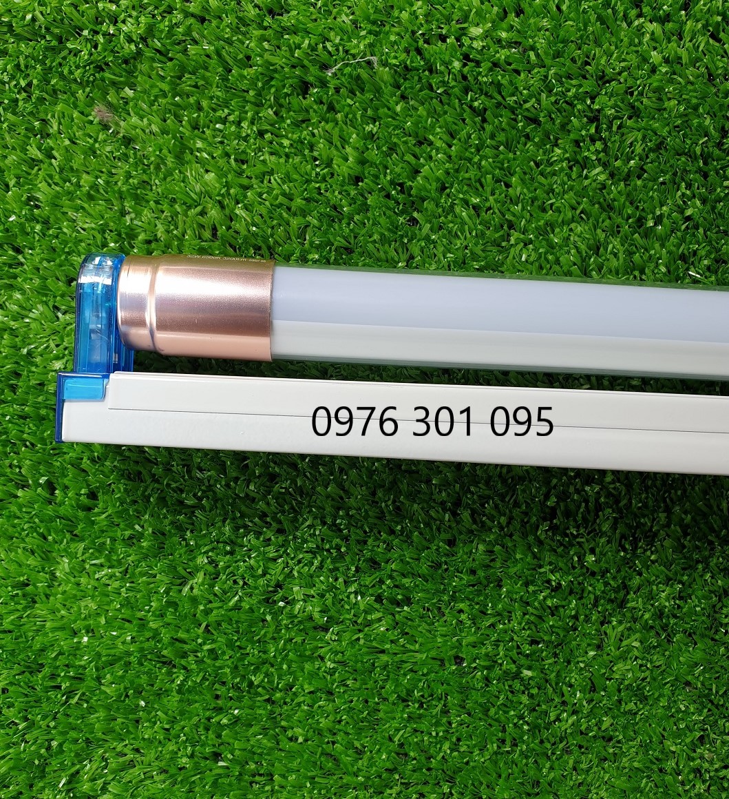 Combo 2 bộ bóng tuýp led 1m2 30w - 32w siêu sáng [đầu nhôm tản nhiệt tốt] (Bóng và máng)