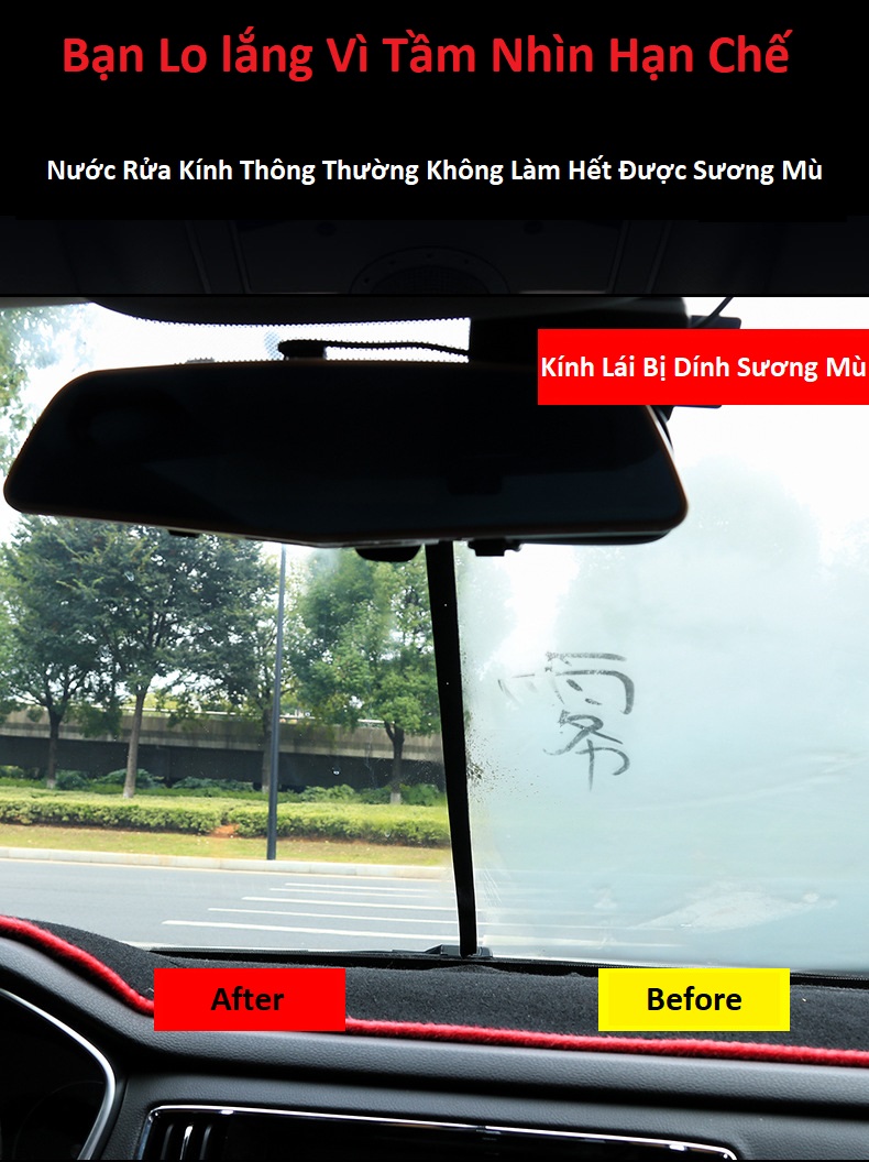 Chai Xịt Phủ Nano Chống Nước Kính Lái Ô Tô Tạo Hiệu Ứng Lá Sen CarPro M-8008 Dung Tích 100ml