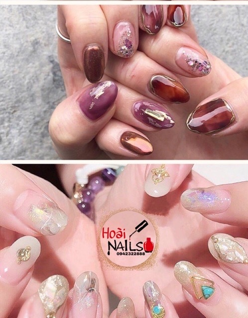 Gel vẽ metal Phụ kiện Nail