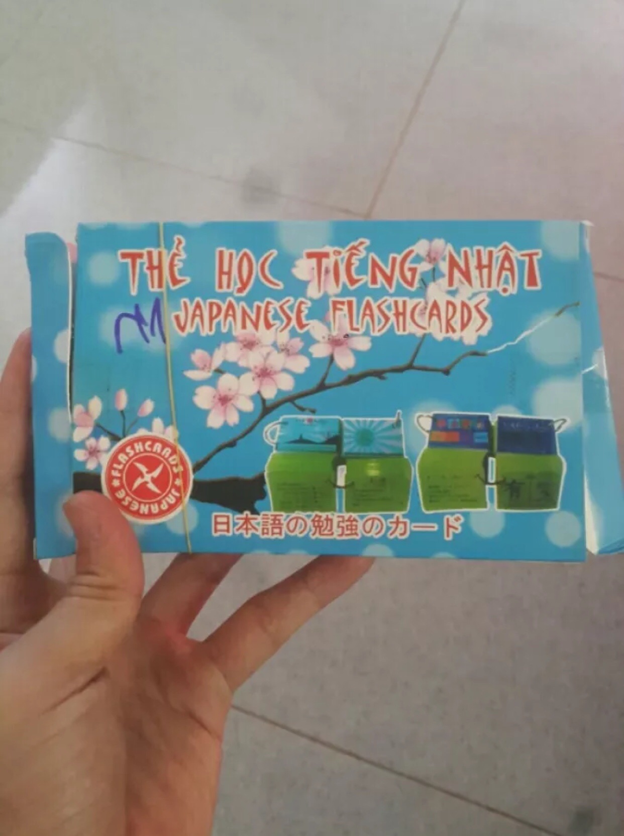 Thẻ học kanji tiếng nhật n1 6 xấp