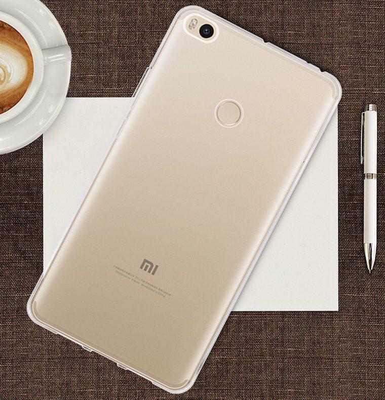 Ốp dẻo trong suốt Xiaomi Mi Max 2 (Hàng loại A)