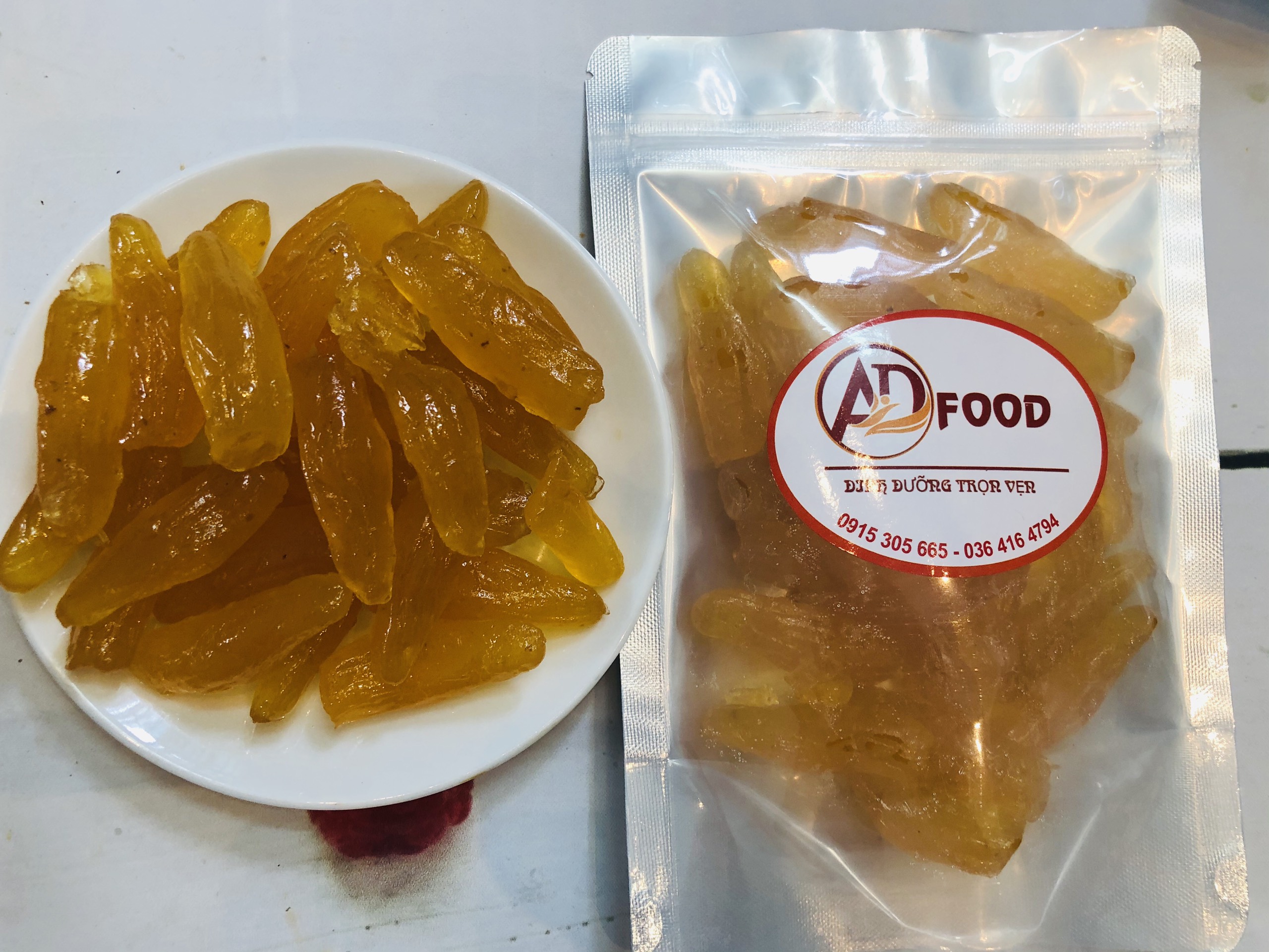 500g khoai lang sâm sấy dẻo Đà Lạt thơm ngon