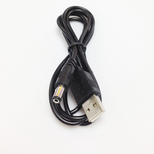 [HCM]Dây cáp nguồn USB đầu tròn chuẩn  3.5mm  5.5mm