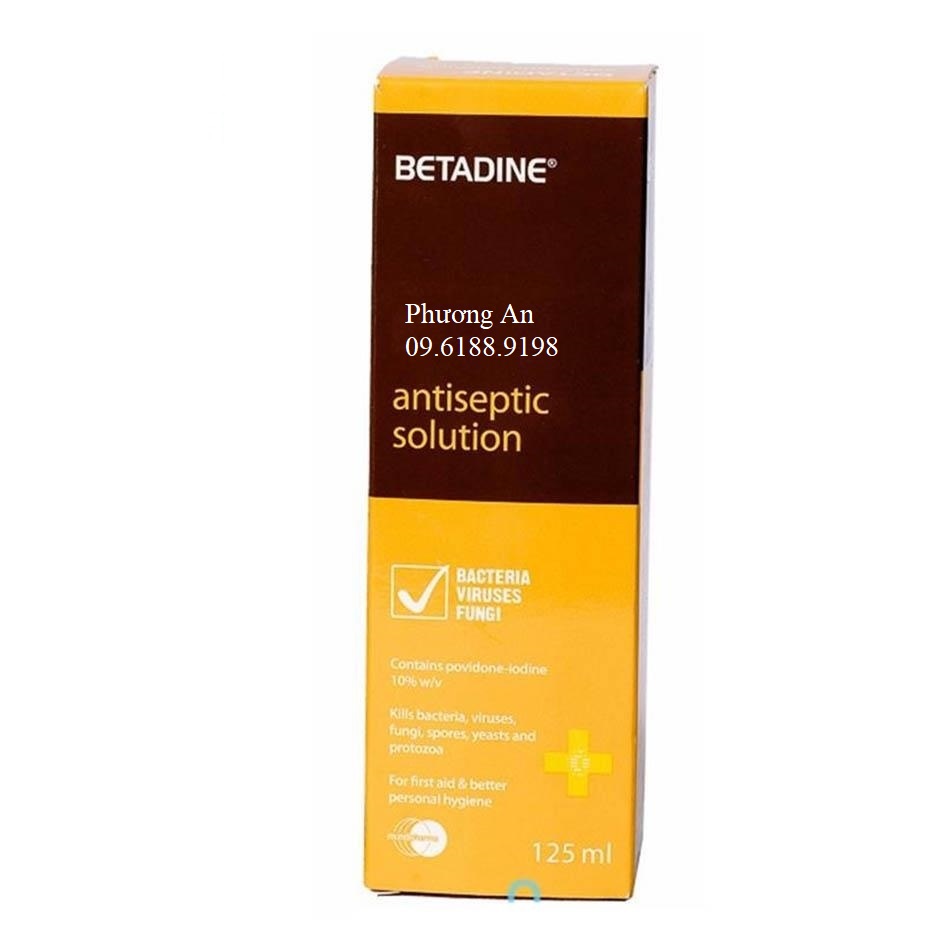 BETADINE SÁT KHUẨN 125ml