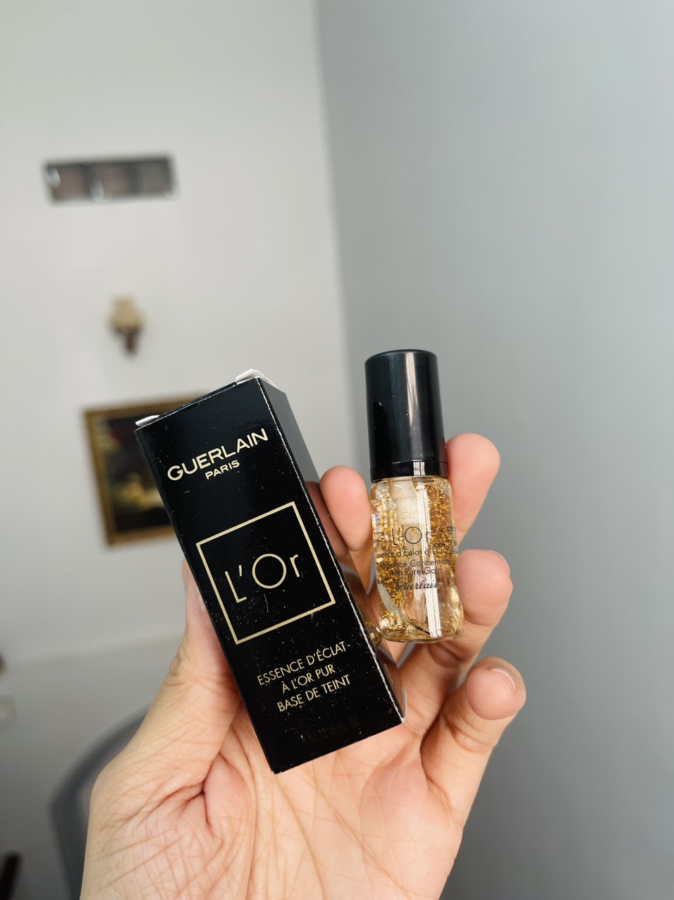 [Minisize 5ml ] Kem lót vàng đình đám  Lor Radience Elact
