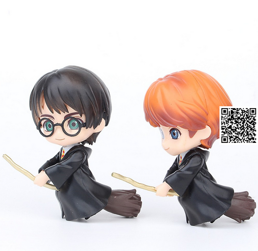 [HCM]Mô hình Harry Potter Chibi C-Ron Weasley cưởi chổi 1100