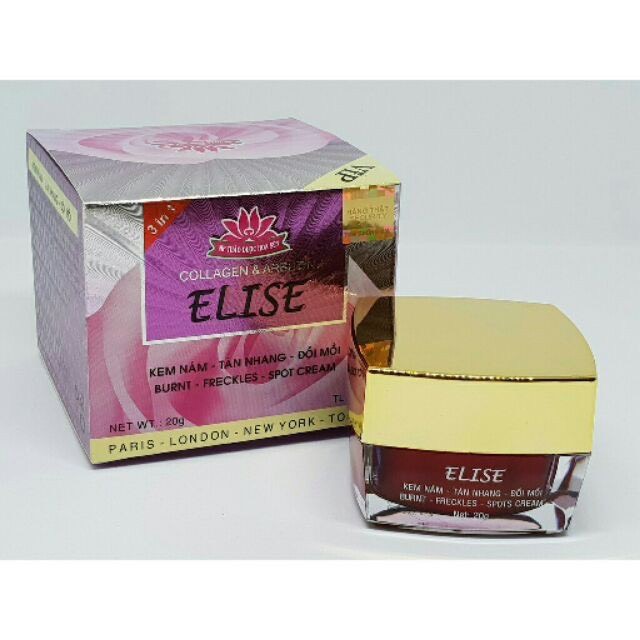 Kem Elise nám tàn nhang đồi mồi 20g