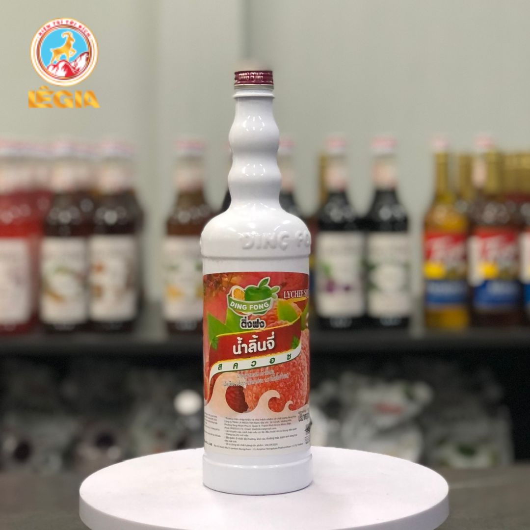 SIRO THÁI VẢI 760ML - DING FONG LYCHEE SYRUP