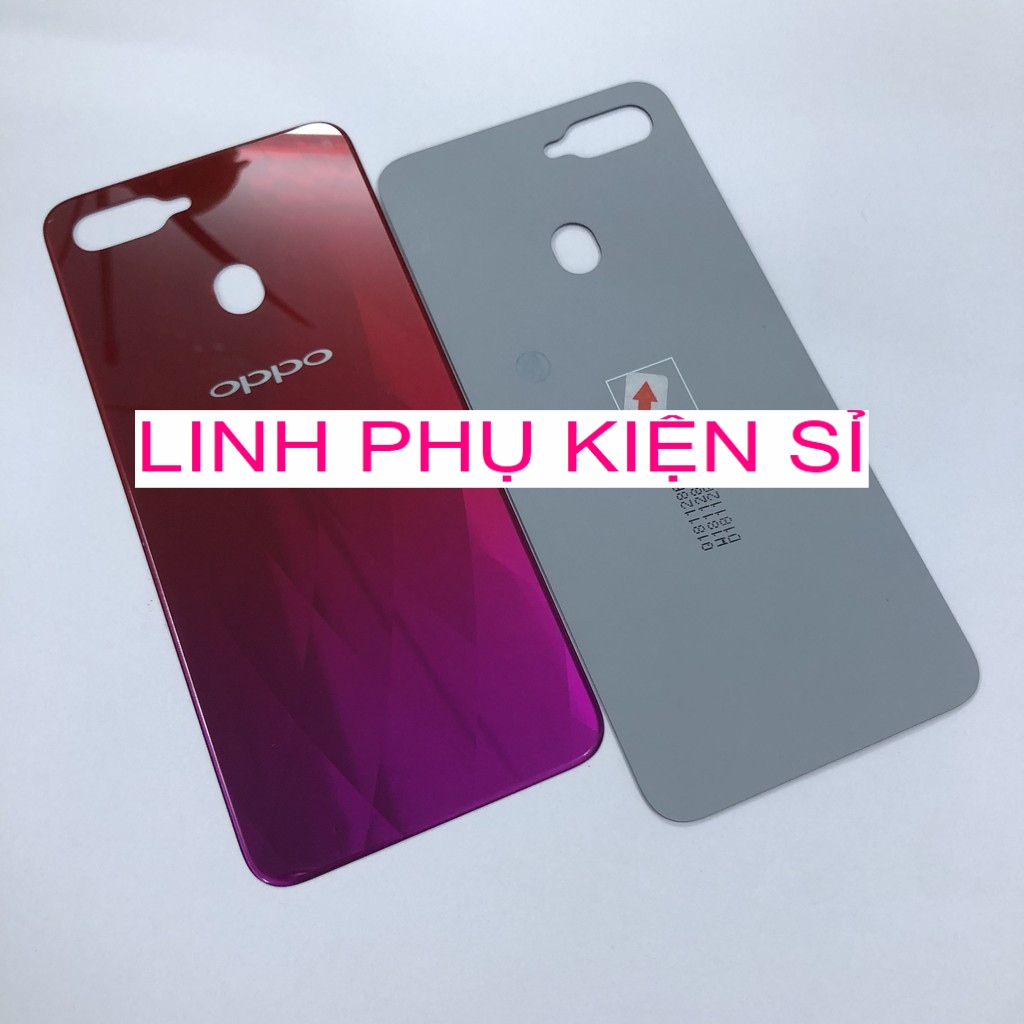 Nắp lưng oppo f9 màu đỏ