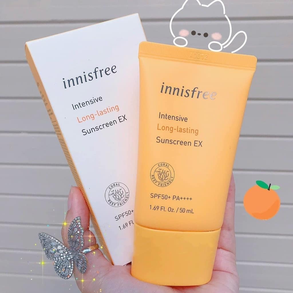 Hộp Kem Chống Nắng Innisfree 50+ 50ml