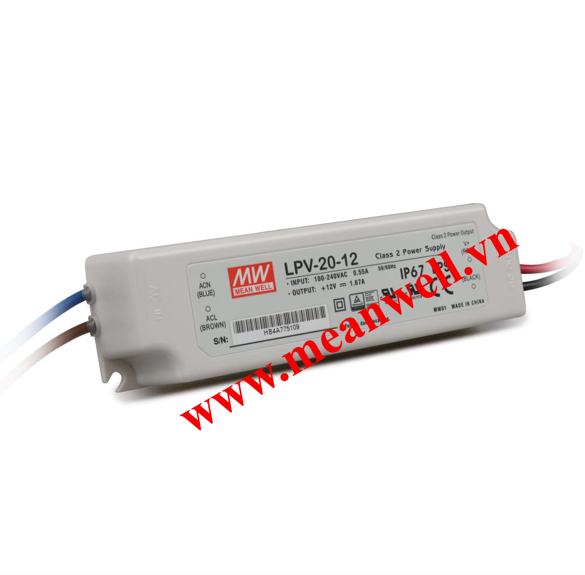NGUỒN MEANWELL LPV-20-12