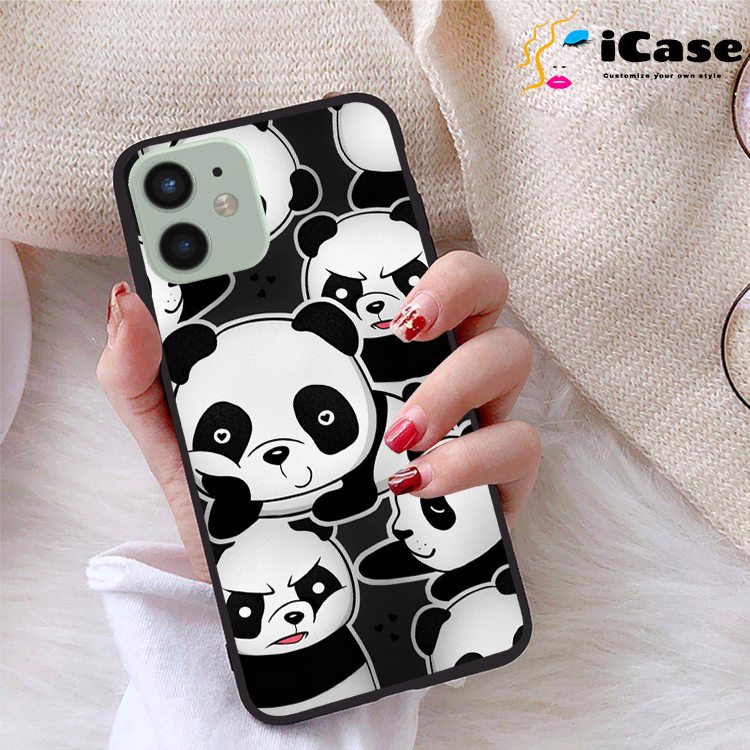 Ốp lưng iPhone 12 Mini viền dẻo TPU BST Panda