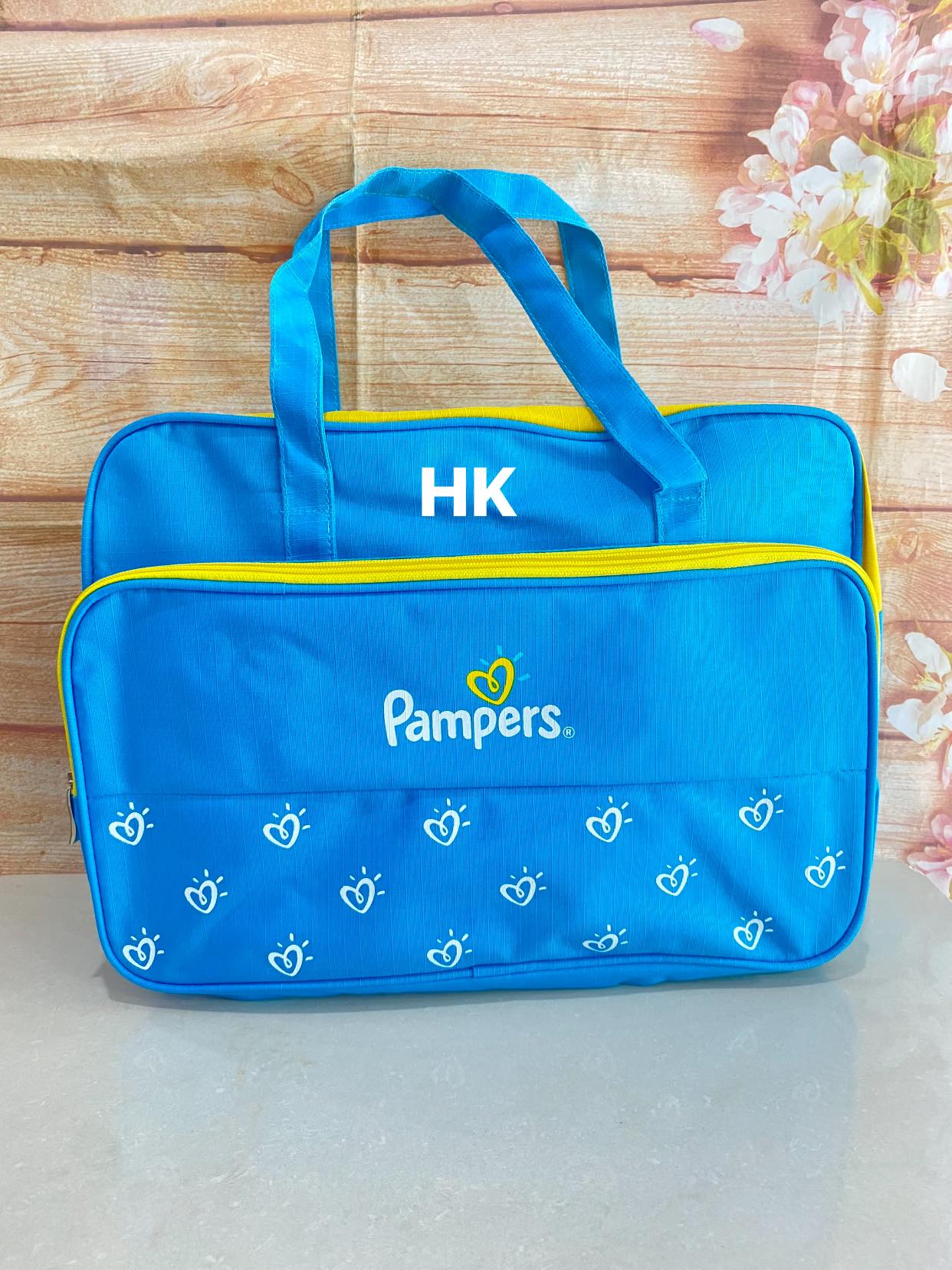 Túi bỉm sữa mẹ và bé hkm Pamper