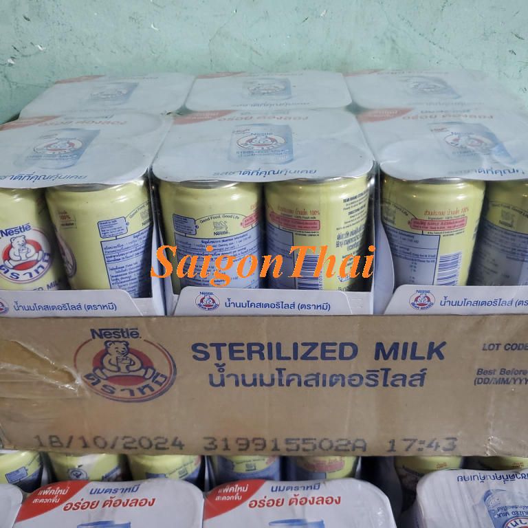 (SGT) Thùng sữa gấu Nestle 140ml chính hãng (Thái Lan)