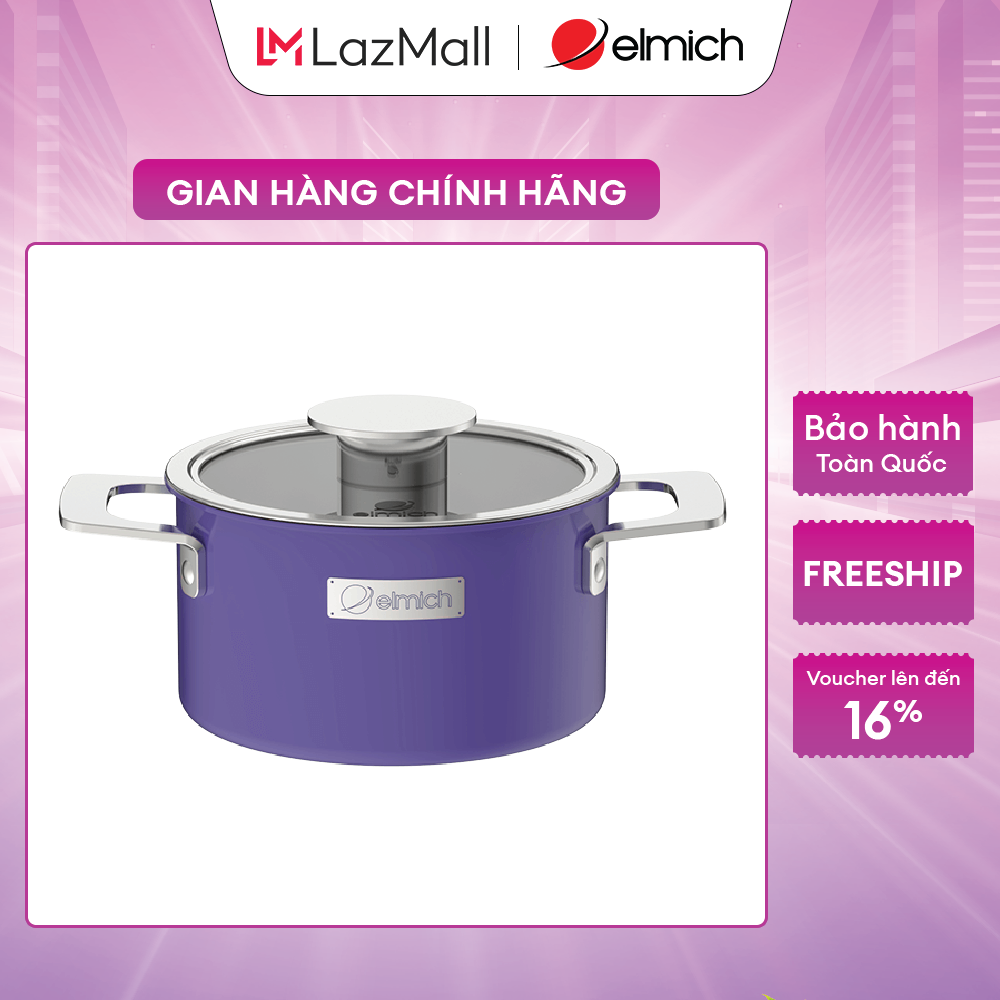 Nồi inox liền khối elmich hera el-8184 size 26cm