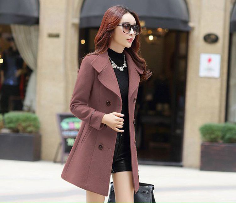áo khoác dạ cổ vest cao cấp