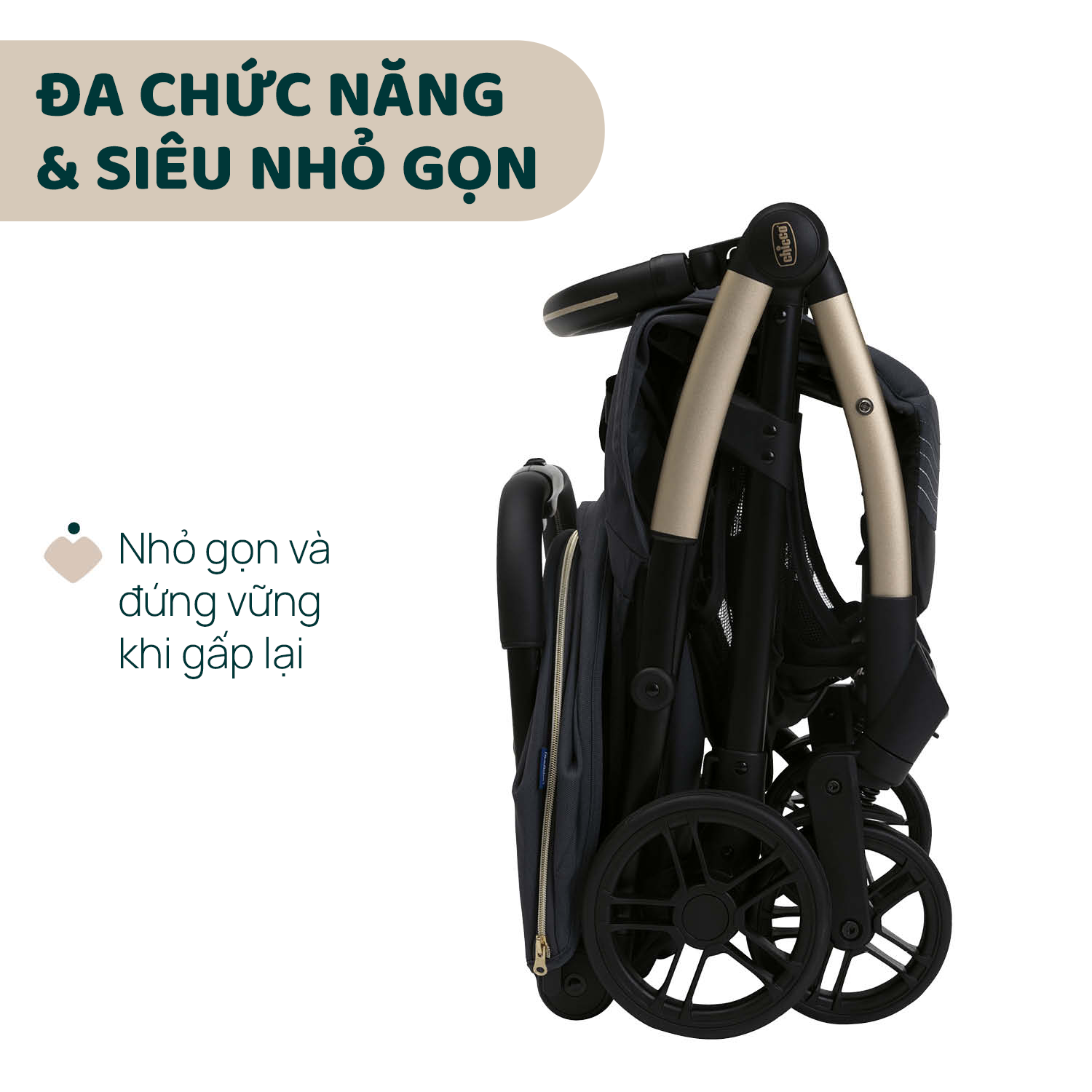Xe đẩy gấp gọn Chicco Goody Xplus