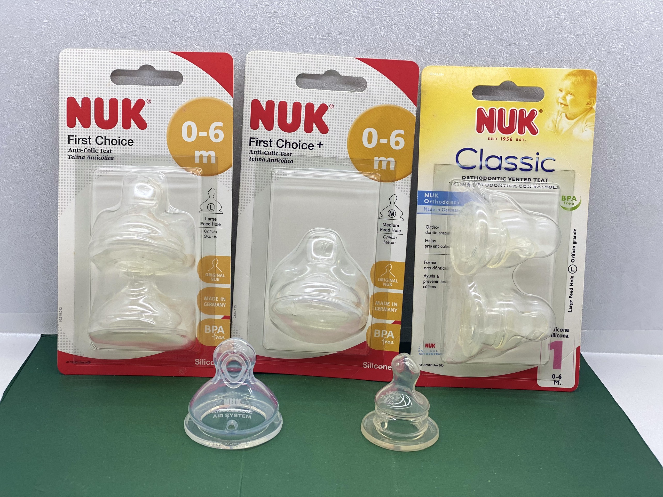 Núm ti thay thế cho bình sữa NUK - Đức