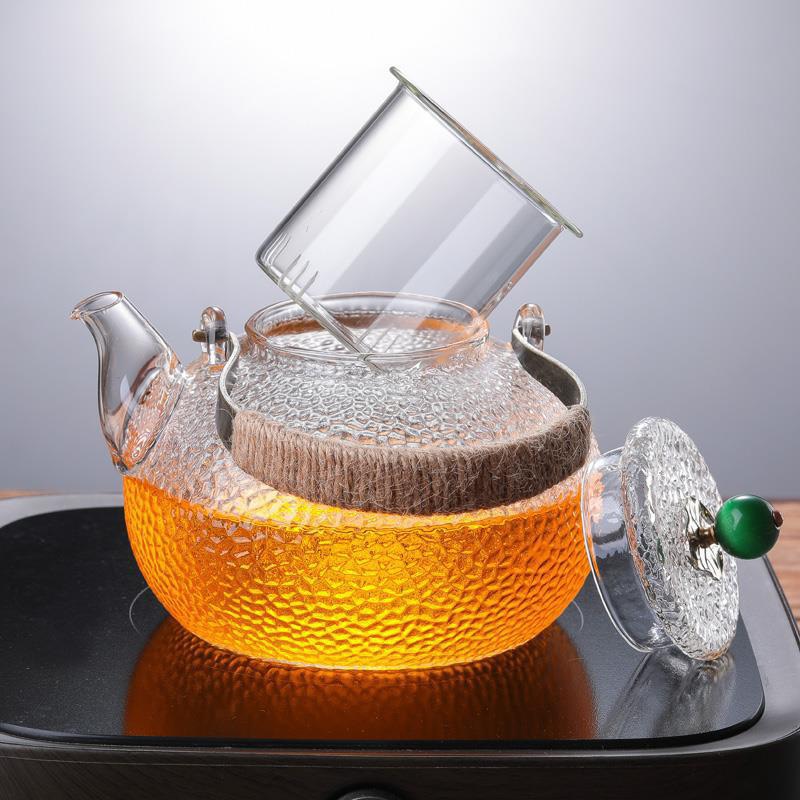 Ấm Thủy Tinh Pha Trà có lưới lọc 700 ml