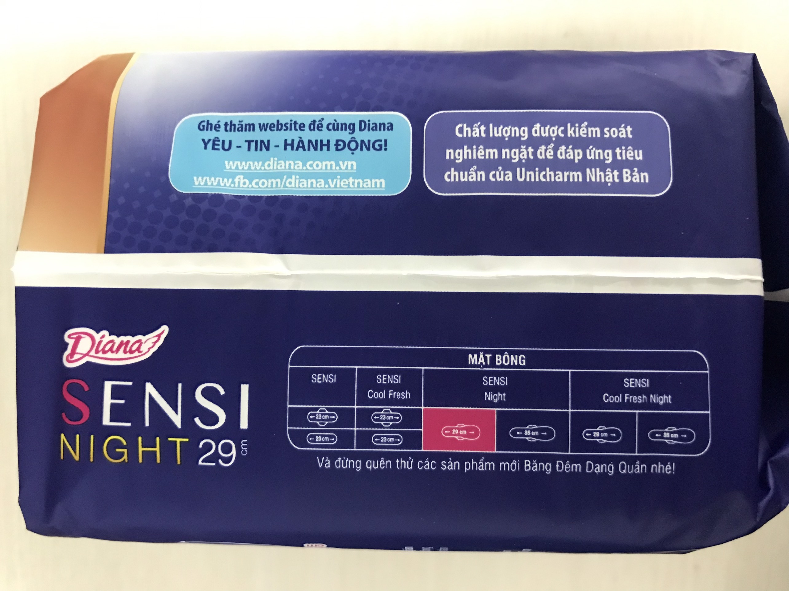 BVS Diana Sensi Night 29cm 12 Miếng