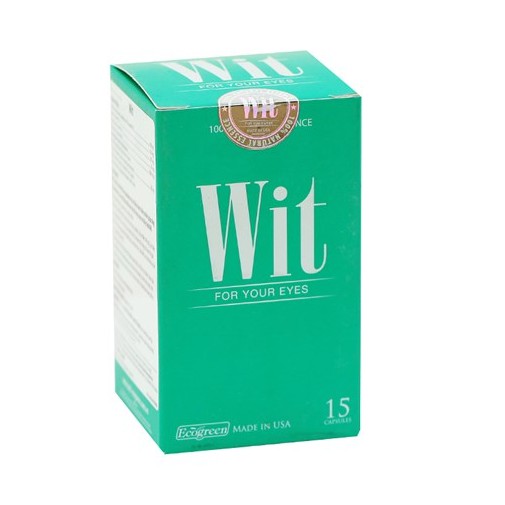[HCM]WIT 15 viên - Viên uống bổ mắt