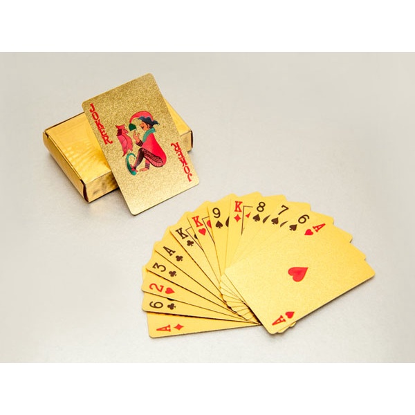 Bộ Bài Mạ Vàng 24K Cao Cấp Hot