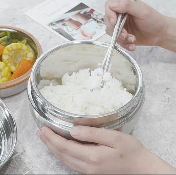 [Tặng túi giữ nhiệt ] Cà men đựng cơm, cặp lồng đựng cơm giữ nhiệt inox 304.