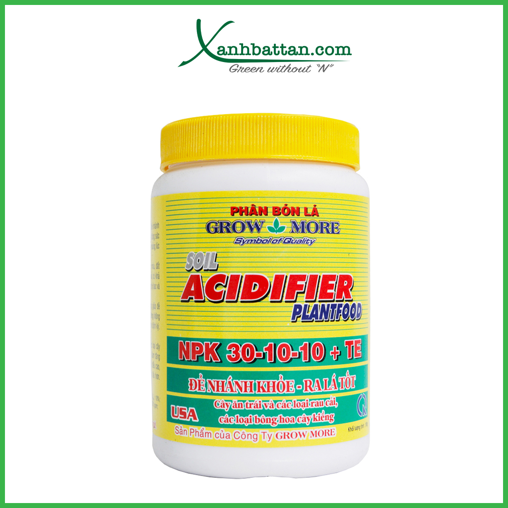 Phân Bón NPK 30-10-10 Growmore Acidifier 100 Gram