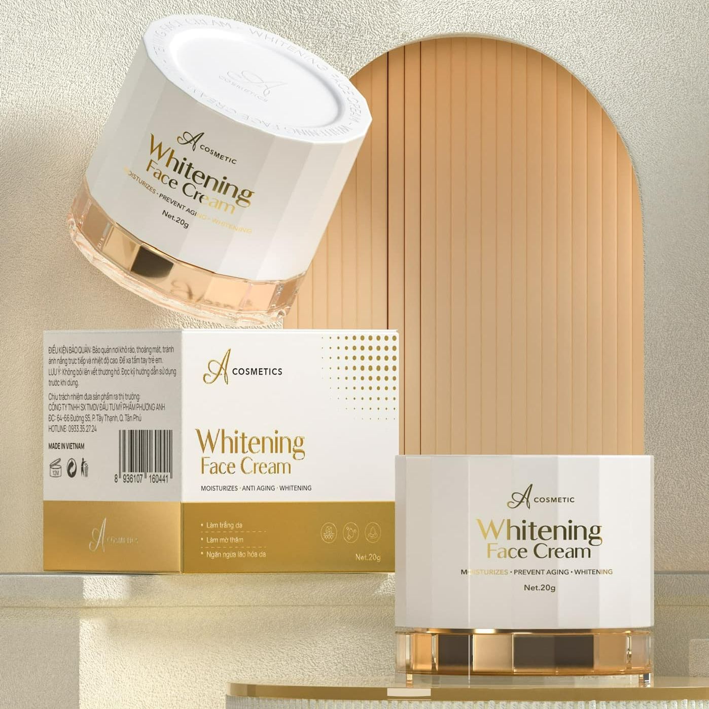 Kem face pháp a cosmetics phiên bản 2024 chính hãng