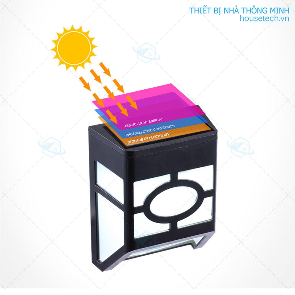 Đèn ốp tường năng lượng mặt trời