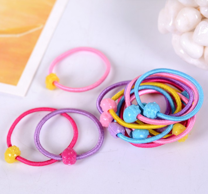 [Khuyến mãi] SET 50 DÂY THUN CỘT TÓC CHO BÉ/ COMBO 50 DÂY CHUN BUỘC TÓC CHO BÉ/ đồ cột tóc dễ thương cute- Nịt cột tóc trẻ em-