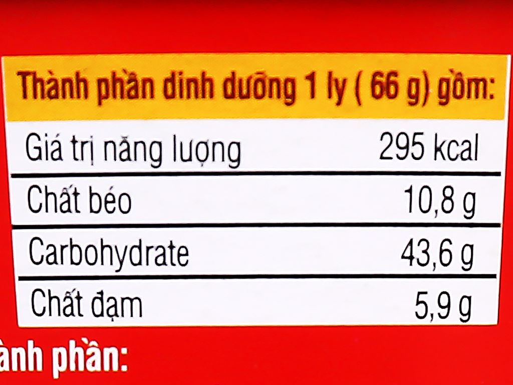 Mì ly CayKay vị bò