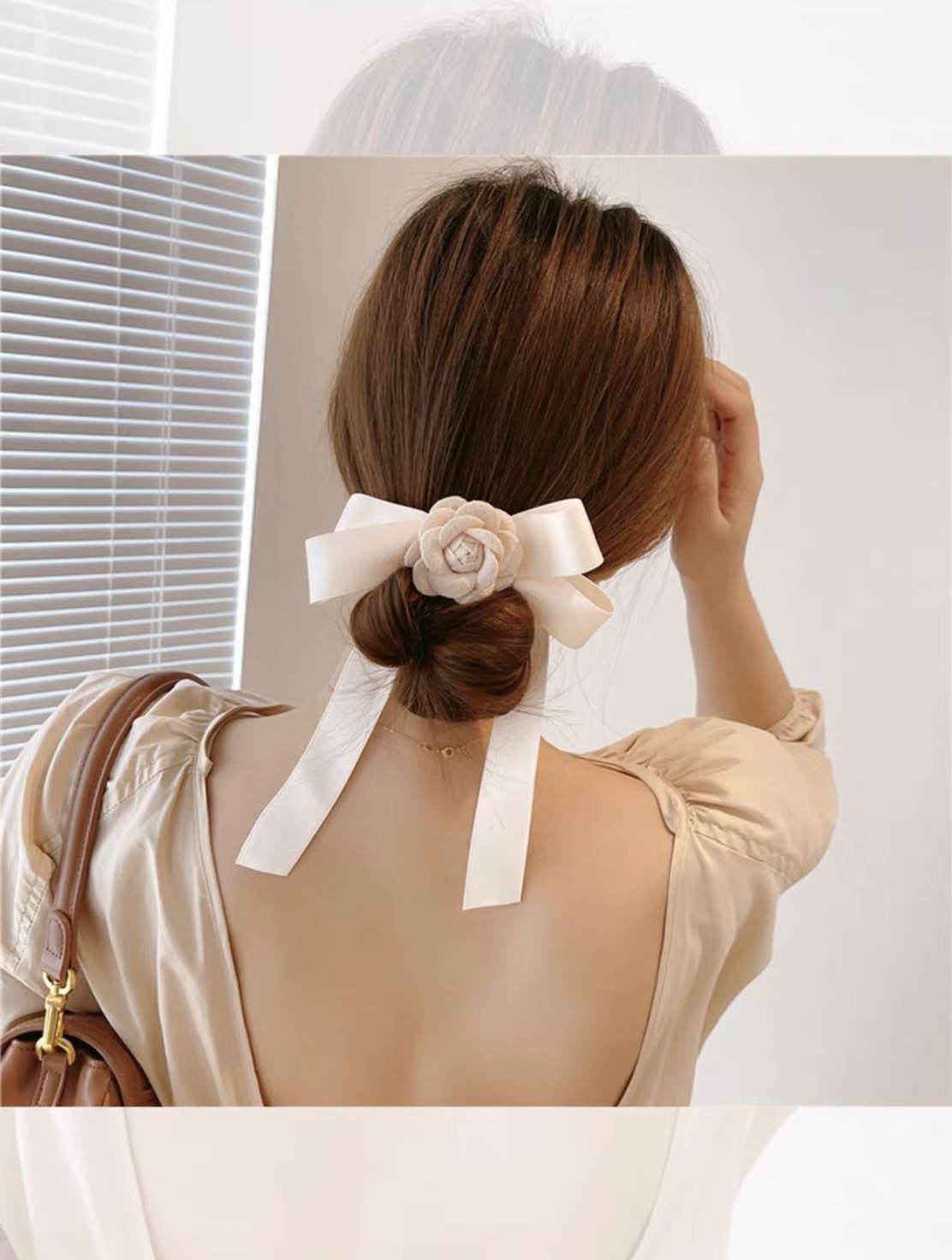 Dụng Cụ Búi Tóc/ Thanh Búi Tóc Hình Nơ - phukienteen