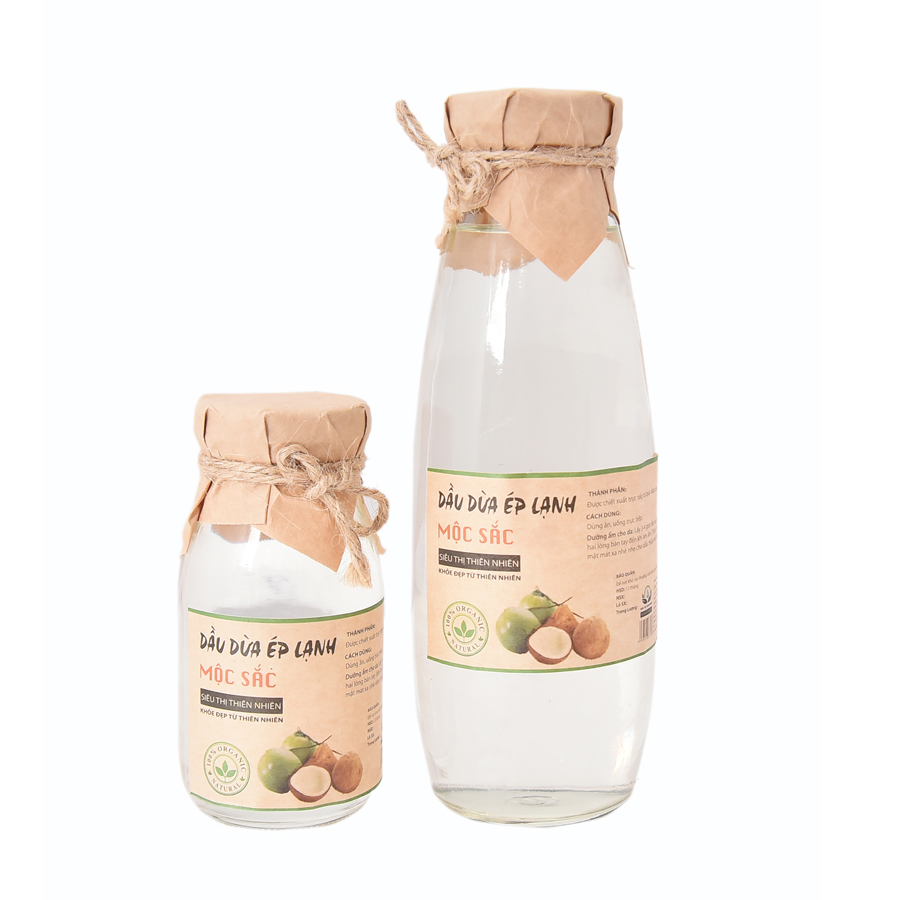 Dầu dừa ép lạnh Mộc Sắc cao cấp 500ml